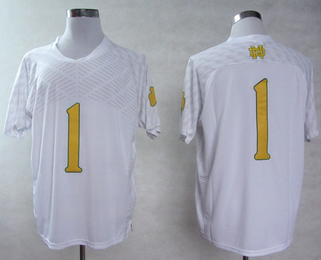 Louis Nix III #1 White