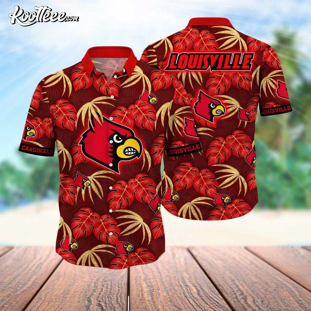 Louisville Cardinals Football Hawaiian Shirt