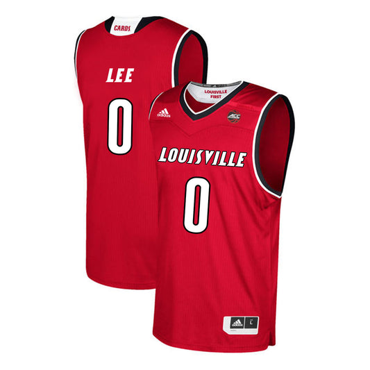 Louisville Cardinals Lee 0 Red