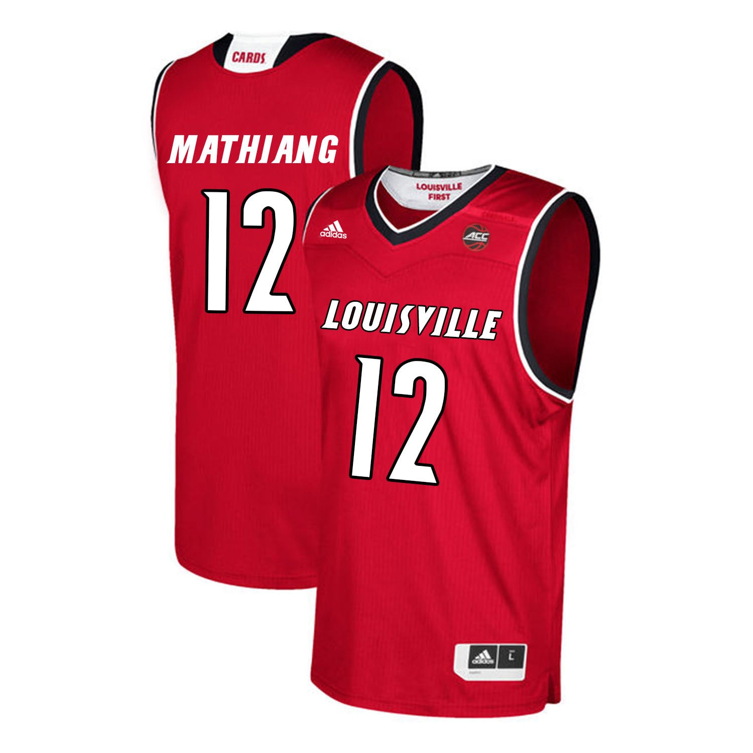 Louisville Cardinals Mathiang 12 Red