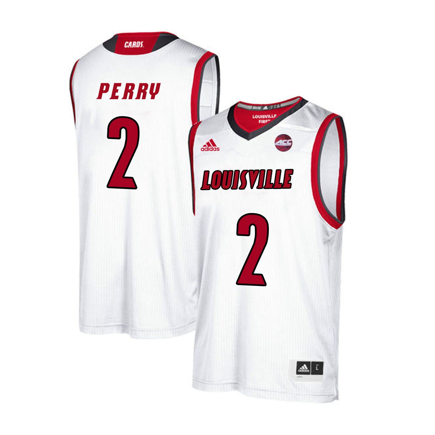 Louisville Cardinals Perry 2 White
