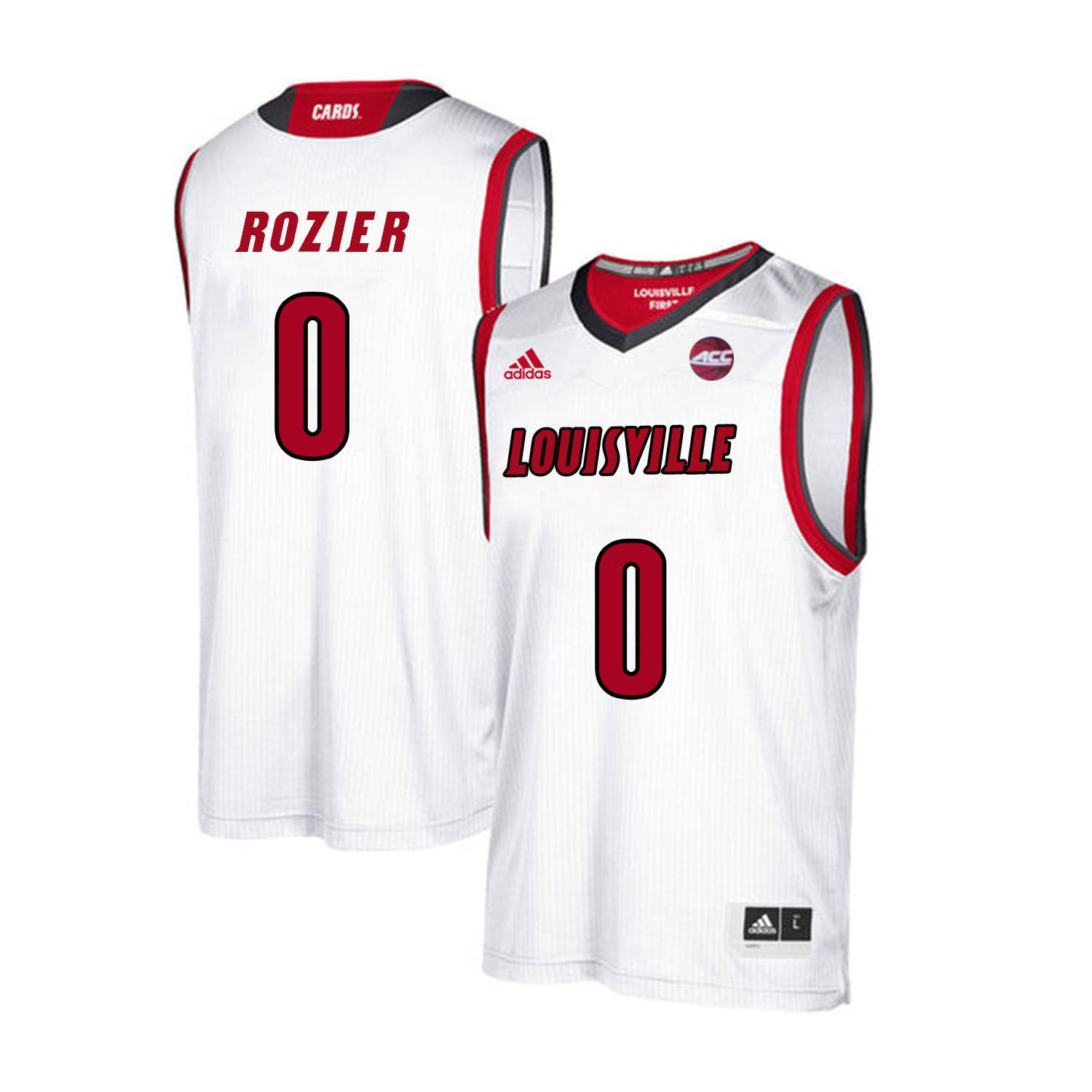 Louisville Cardinals Rozier 0 White