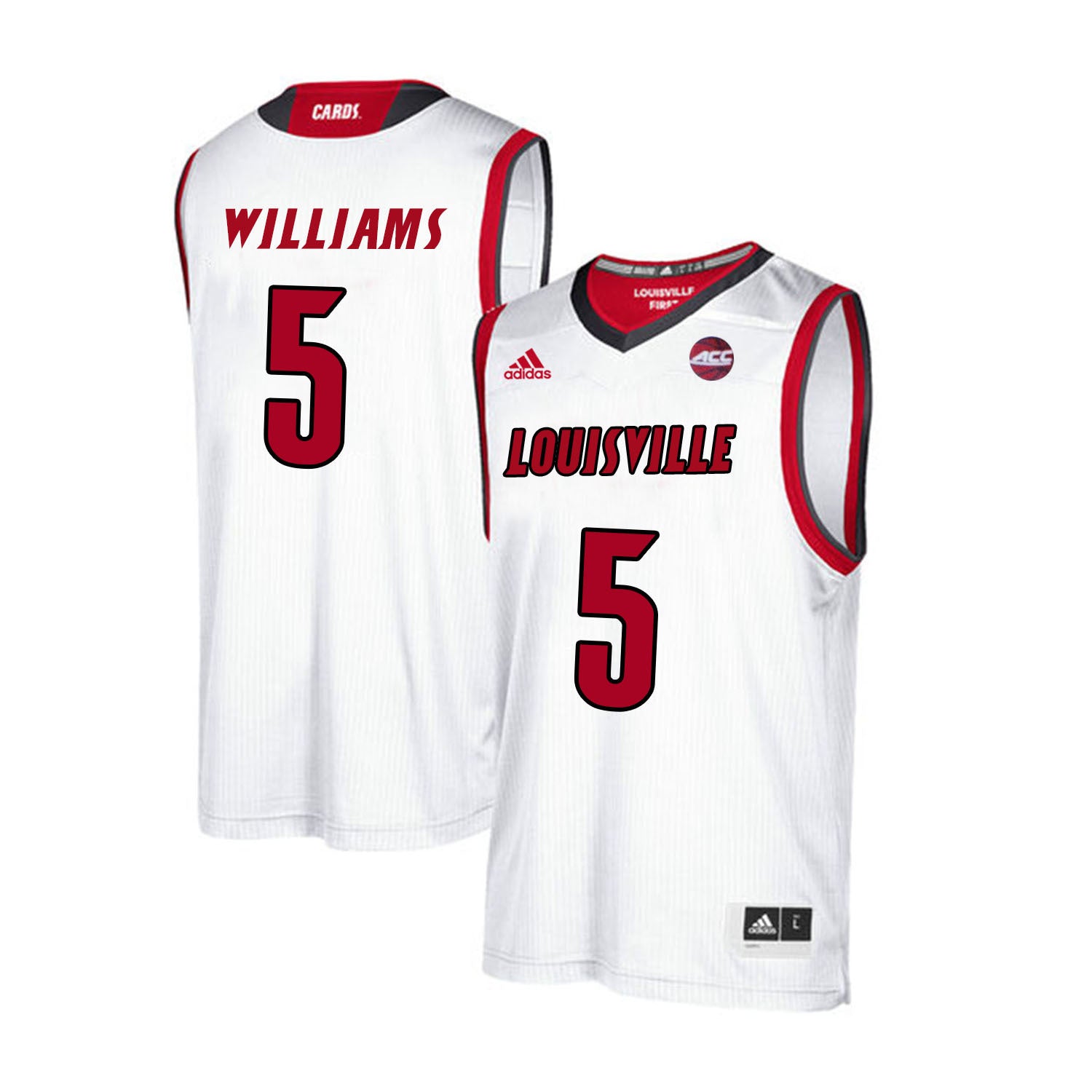 Louisville Cardinals Williams 5 White