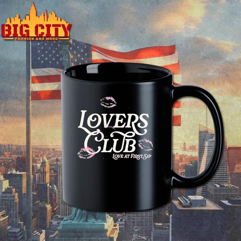 Love At First Sip Lovers Club Shirt