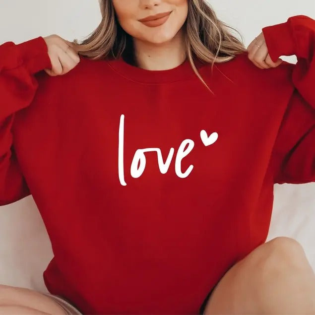 Love Heart Sweatshirt