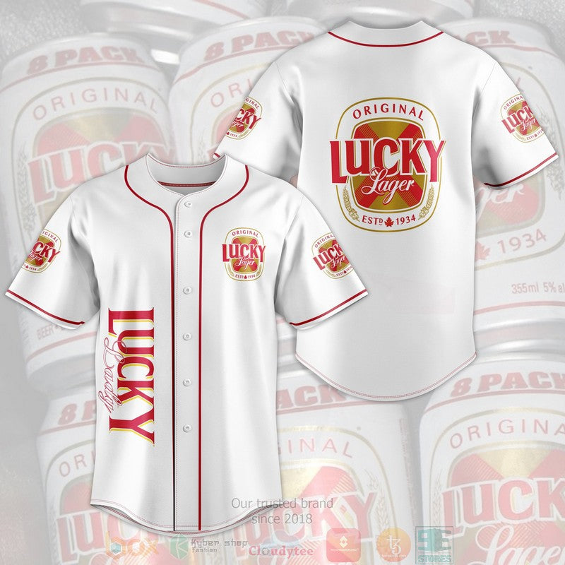Lucky Lager Baseball shirt