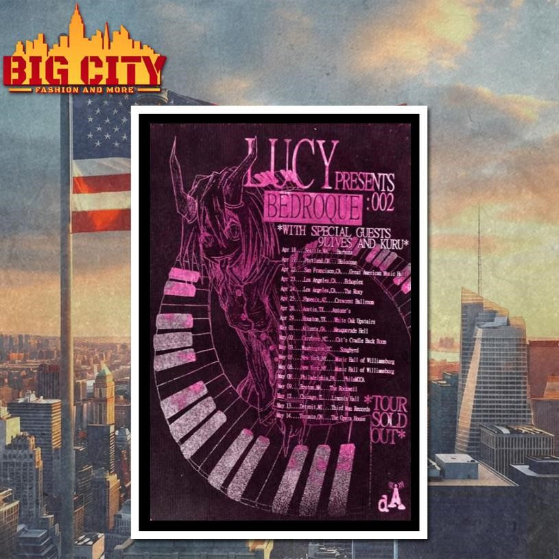 Lucy Presents Tour 2026 Poster Shirt