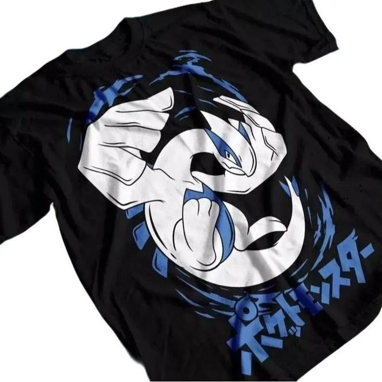 Lugia tee, Anime Vintage T-Shirt, Japanese Anime