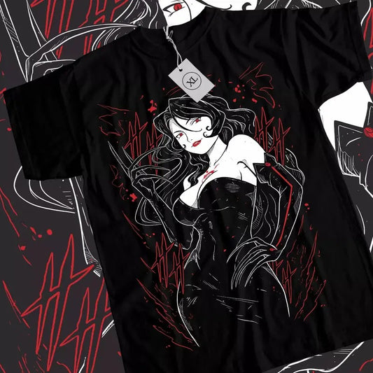 Lust T-Shirt Fullmetal Alchemist FMA Roy Girl Anime Graphic Unisex T-shirt