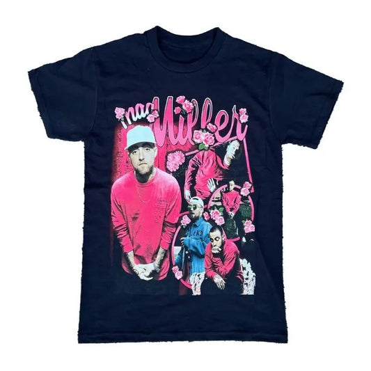 M. Miller Graphic Rapper Shirt, Rapper Tee, Sweatshirt, Hoodie Size S- 3XL,Gift For Women Top Womenswear Underwear Humen, Underwear Tshirt Lady Streetwear Human Shortsleeve Shoe Comfort T-Shirt Casual Crewneck