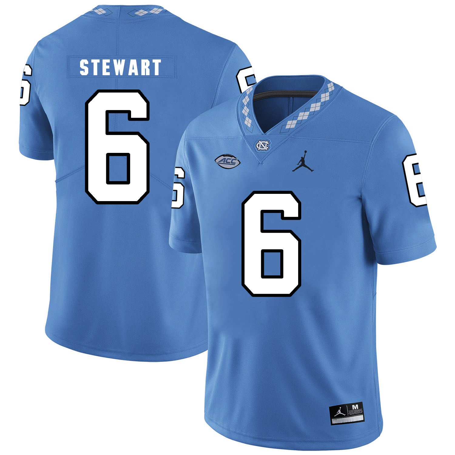 M.J. Stewart 6 Carolina Blue