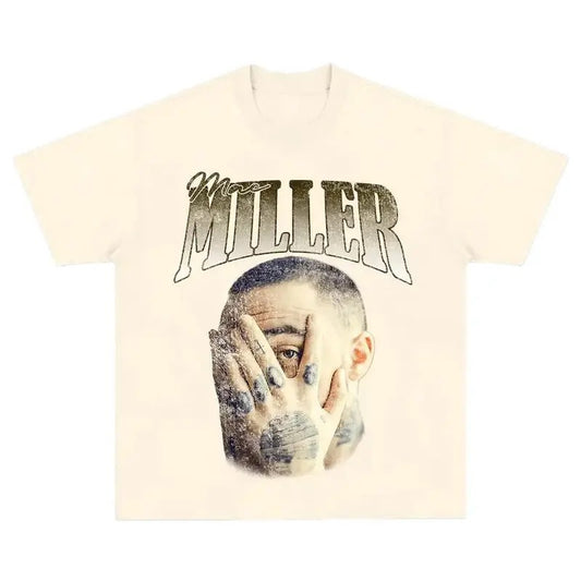 MAC MILLER BIG FACE GRAPHIC TEE - STREETWEAR