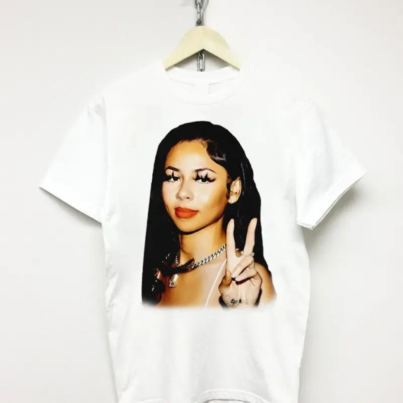 MARIAH Graphic SCIENTIST Big Face shirt hiphop rap fan Cotton Fit