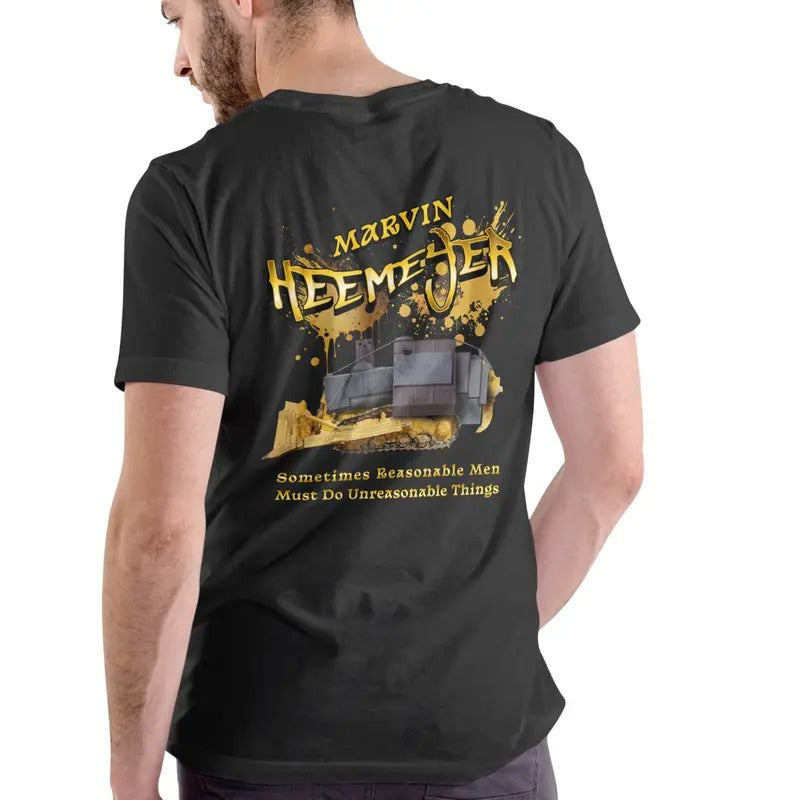 MARVIN HEEMEYER SOMETIMES REASONABLE T Shirt, Unisex Cotton Casual Menswear Hoodie, Sweatshirt | InkThreadWorks.com