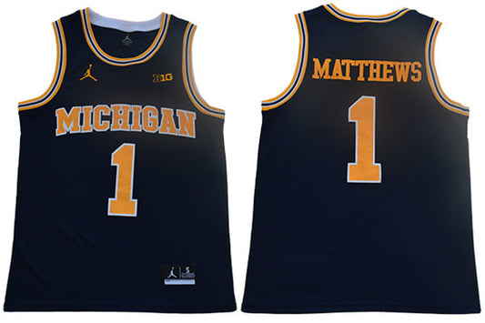 MATTHEWS 1 Crew Neck Blue