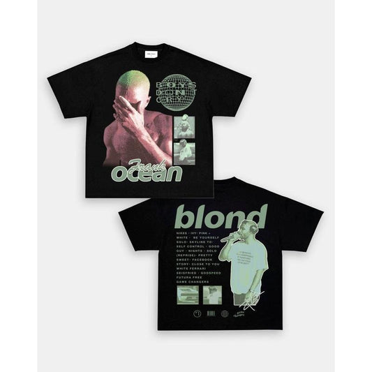 BLOND T-SHIRT/SWEATSHIRT/HOODIE - FRANK OCEAN SHIRT, BIG FACE BLOND, GIFT FOR FANS/WOMEN/MEN, UNISEX | InkThreadWorks.com
