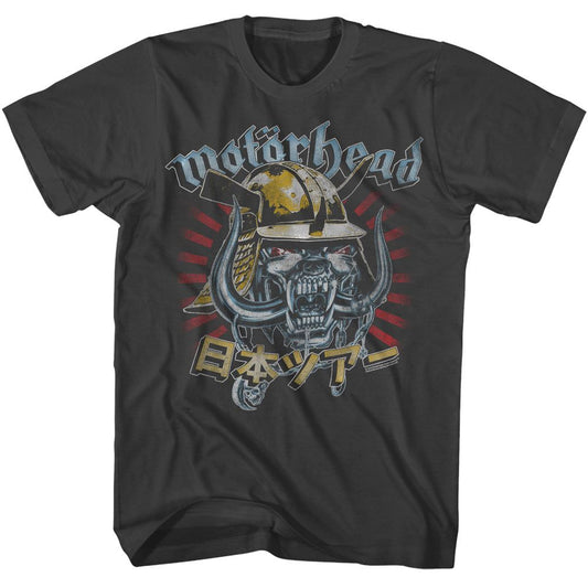 Motorhead - Japanese Tour - American Classics - Solid Gray Adult Short Sleeve T-Shirt