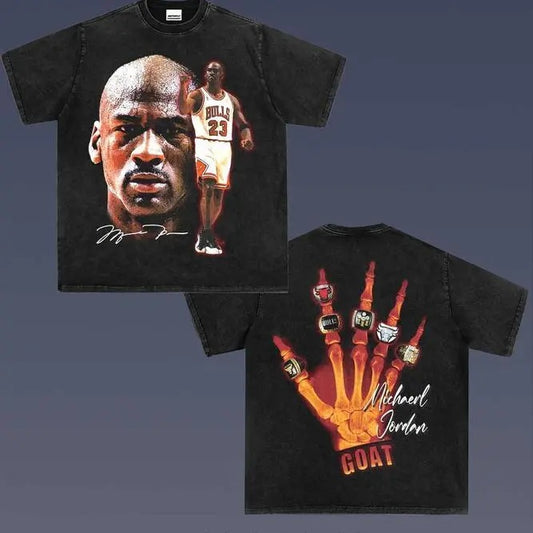 MICHAEL 11.26 Cotton Unisex Graphic T-Shirt Basketball Sport Fan Gift for Him Gift For Her Vintage Y2K