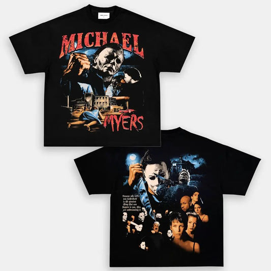 MICHAEL MYERS TEE  Trending Movie T shirt Vintage 90s T-shirt gift for Movie fans gift for him gift for her unisex T-shirt Urbanwear Shirt Casual Fabric