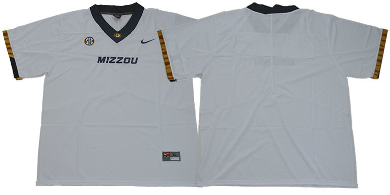 MISSOURI TIGERS Blank White