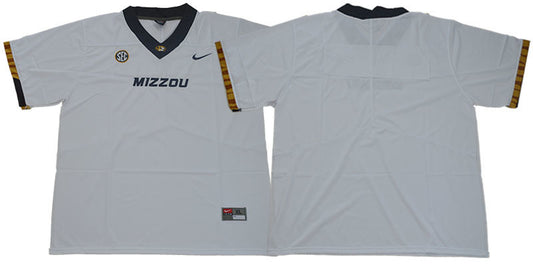 MISSOURI TIGERS Blank White