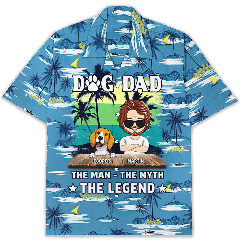 The Legend - Personalized Custom Hawaiian Shirt