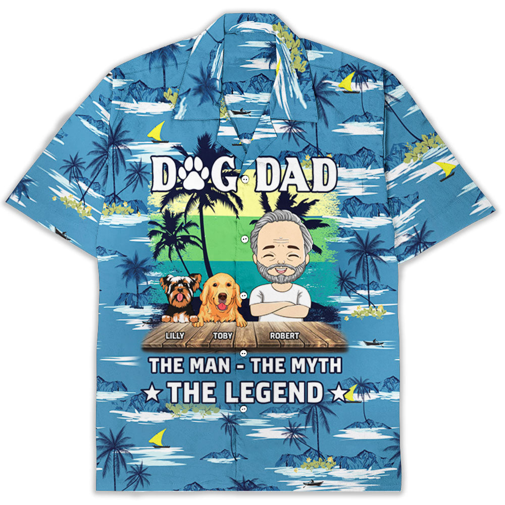 The Legend - Personalized Custom Hawaiian Shirt
