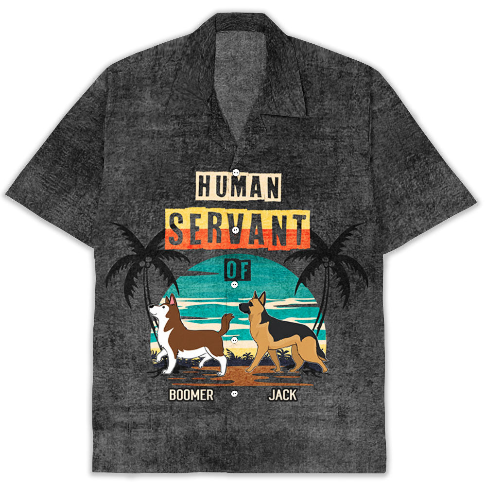 Human Servant - Personalized Custom Hawaiian Shirt