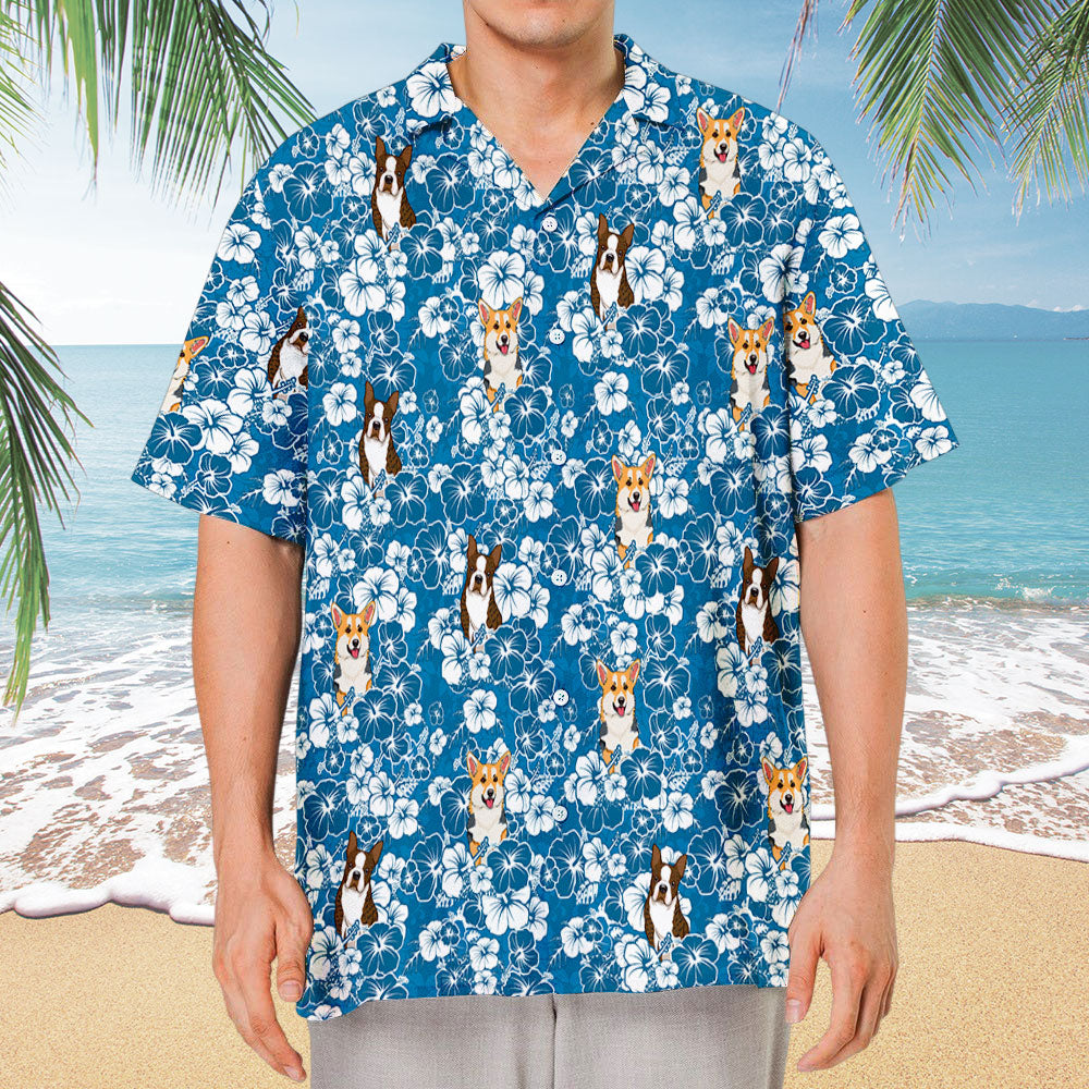 Tropical Hibiscus - Personalized Custom Hawaiian Shirt