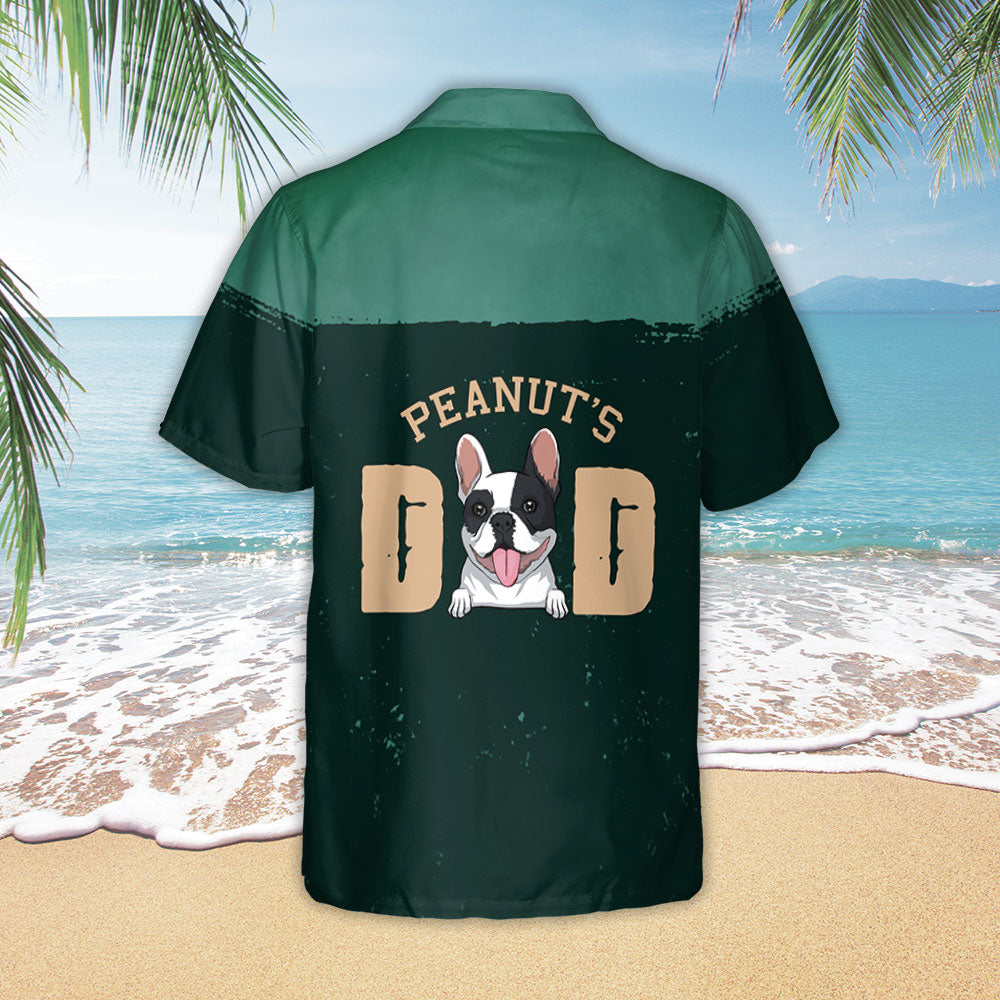 Dog Dad Basic - Personalized Custom Hawaiian Shirt