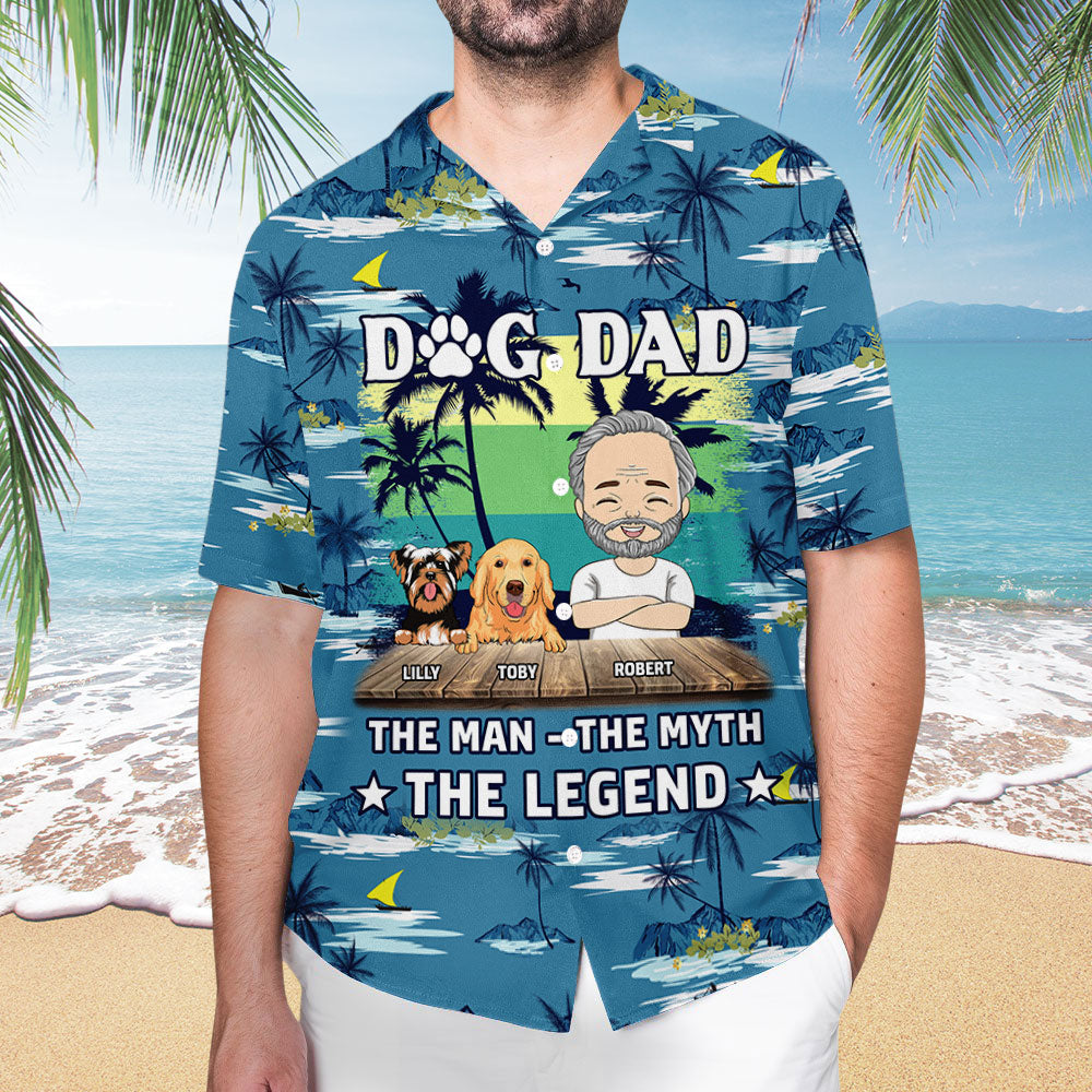 The Legend - Personalized Custom Hawaiian Shirt