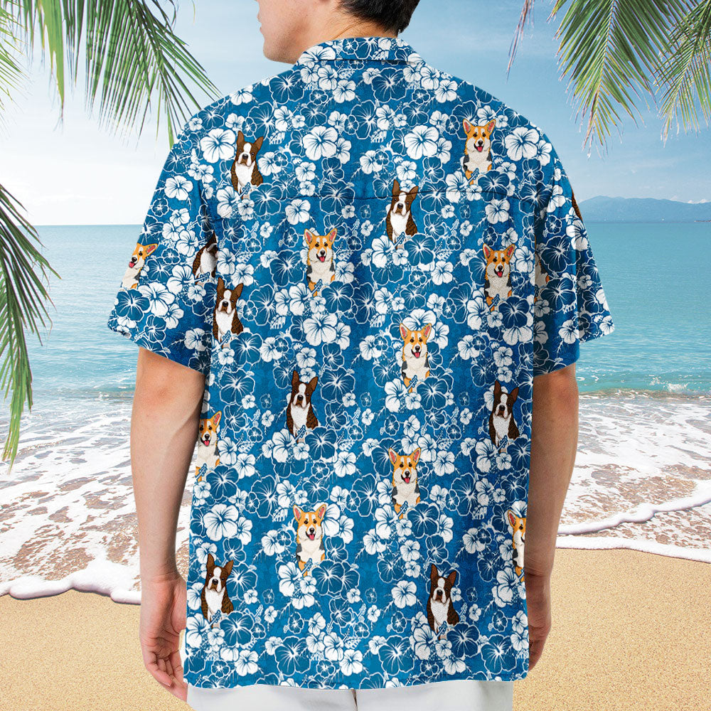 Tropical Hibiscus - Personalized Custom Hawaiian Shirt