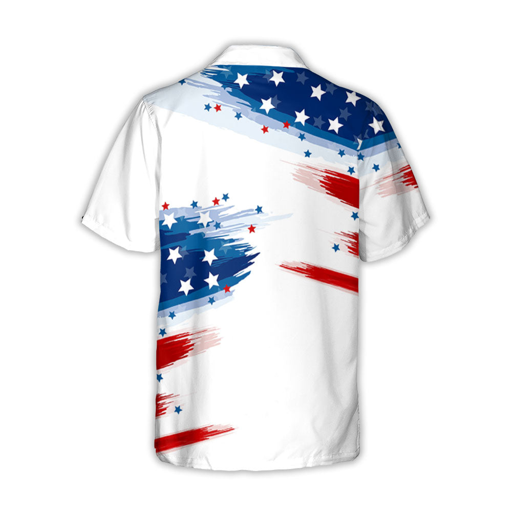 Best American Dog Dad - Personalized Custom Hawaiian Shirt