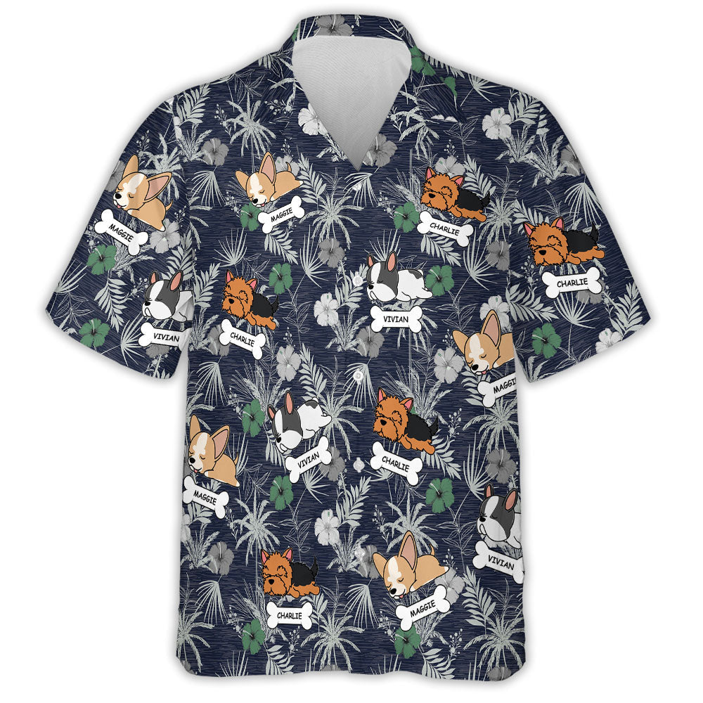 Hibiscus Palm - Personalized Custom Hawaiian Shirt