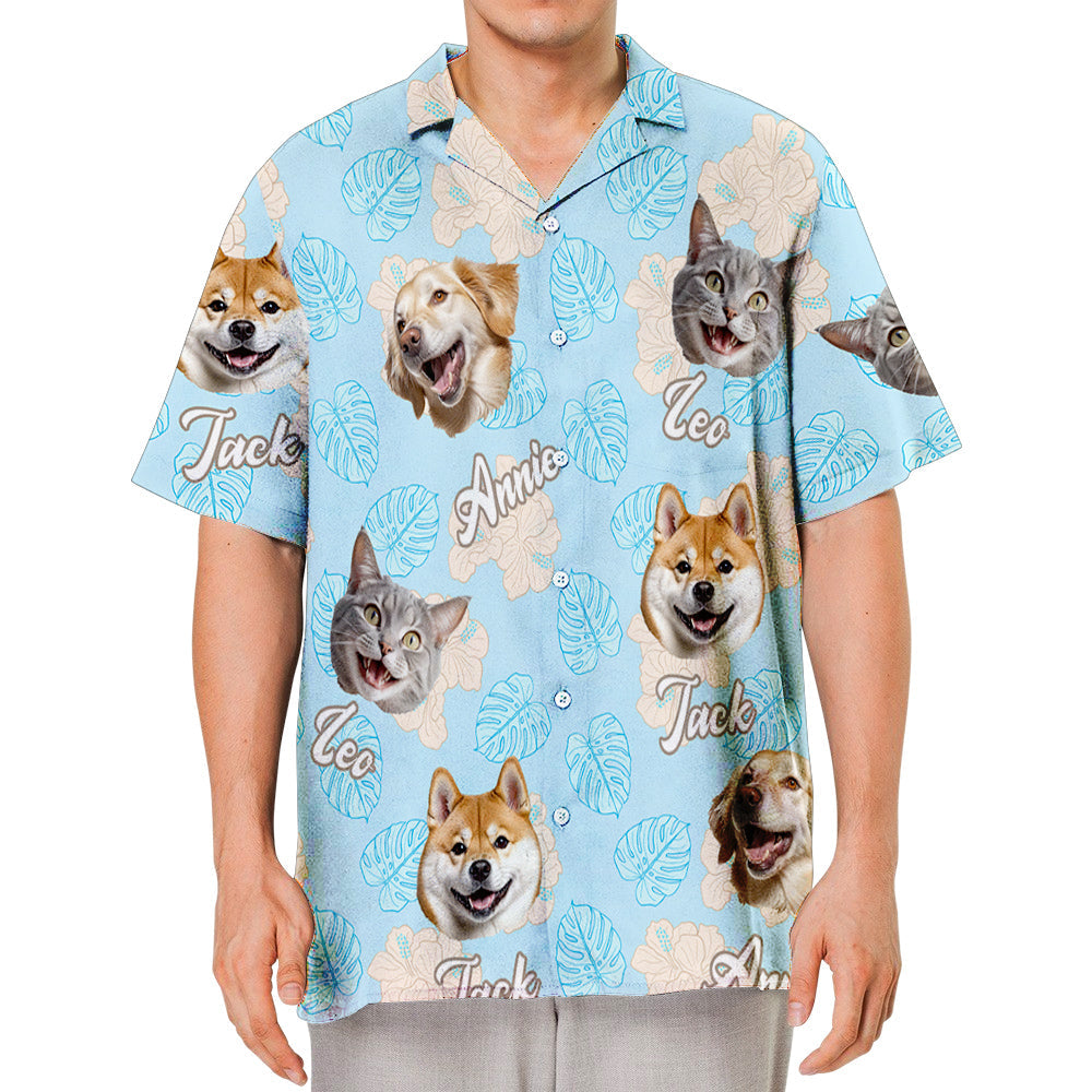 The Pet Dad - Personalized Custom Hawaiian Shirt