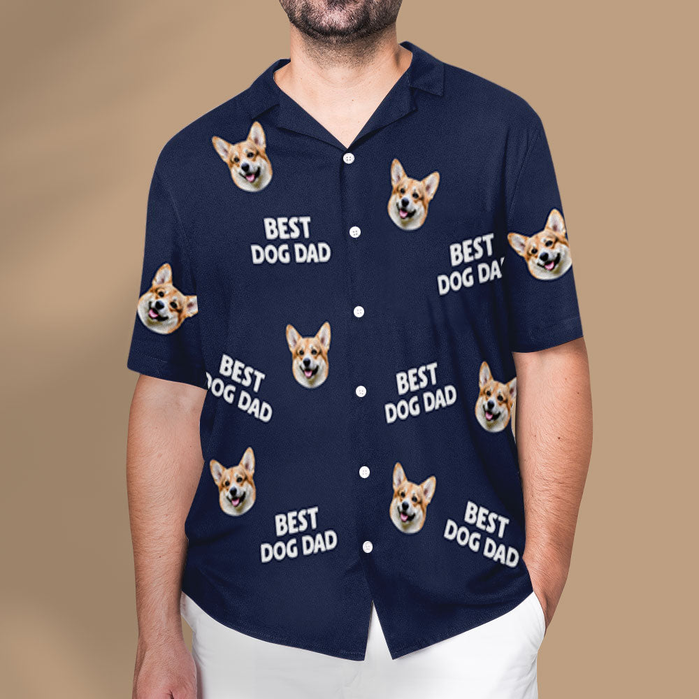 Best Mom Dad Pet Face - Personalized Custom Hawaiian Shirt