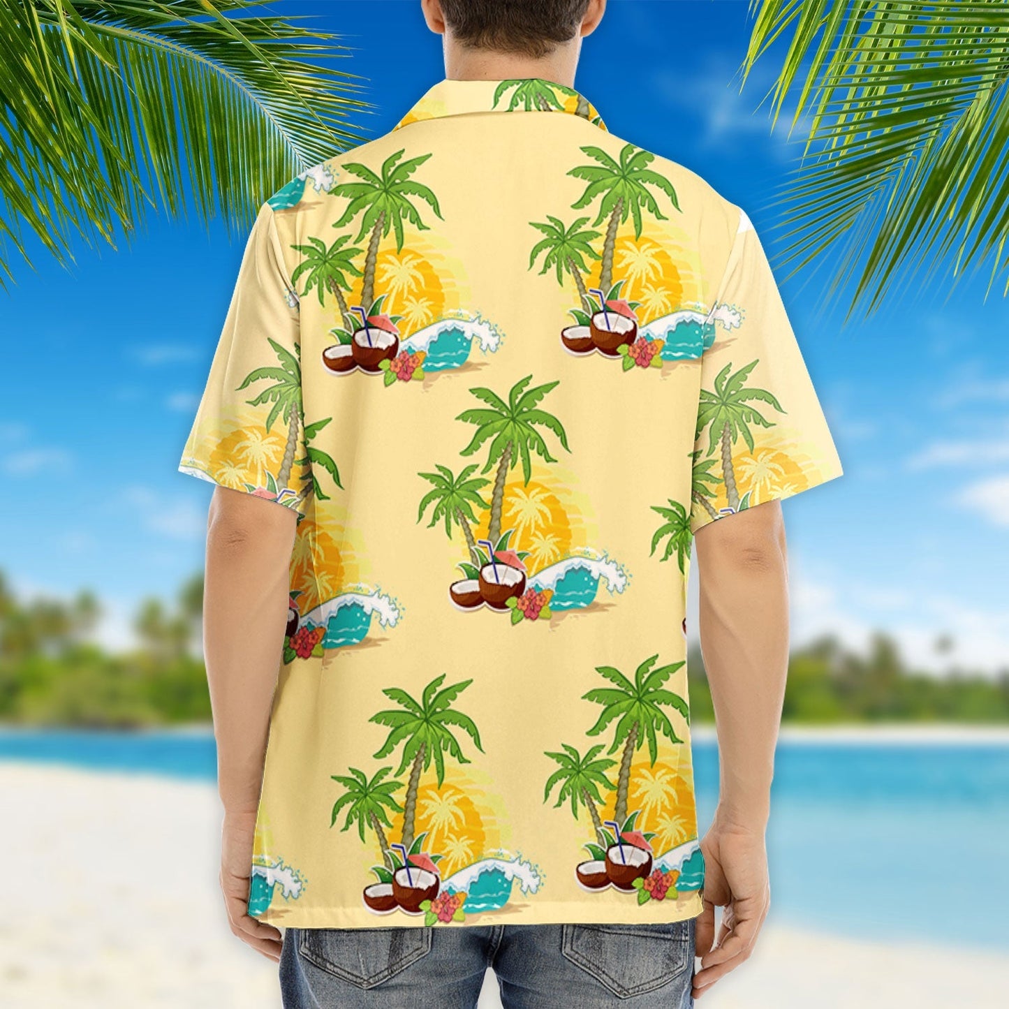 Pocket Dog - Personalized Custom Hawaiian Shirt