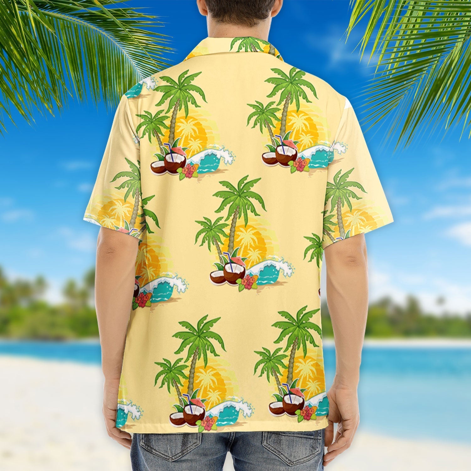 Pocket Dog - Personalized Custom Hawaiian Shirt