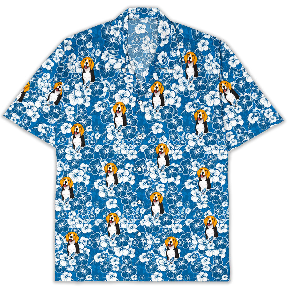 Tropical Hibiscus - Personalized Custom Hawaiian Shirt