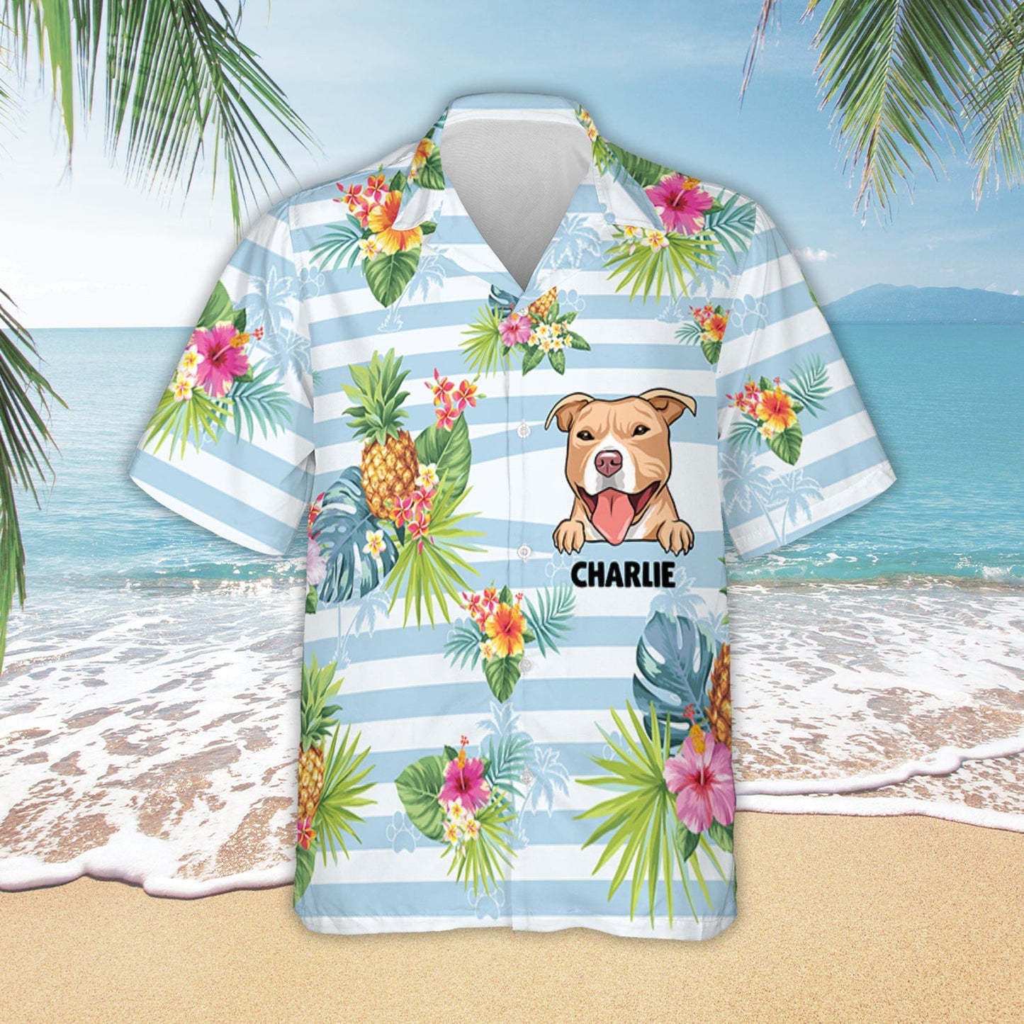 Dog Summer - Personalized Custom Hawaiian Shirt