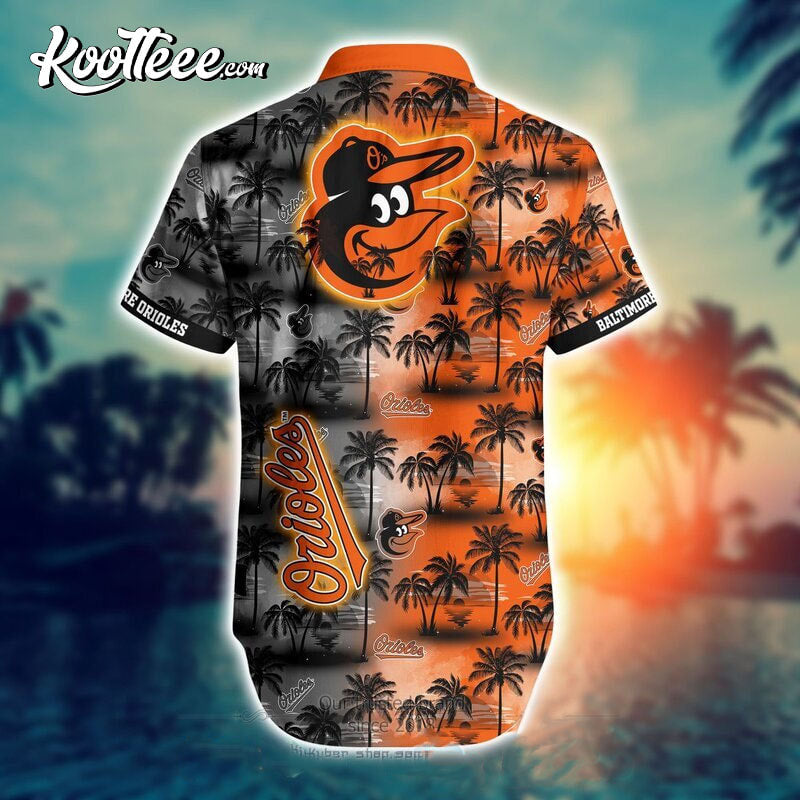 MLB Baltimore Orioles Coconut Hawaiian Shirt