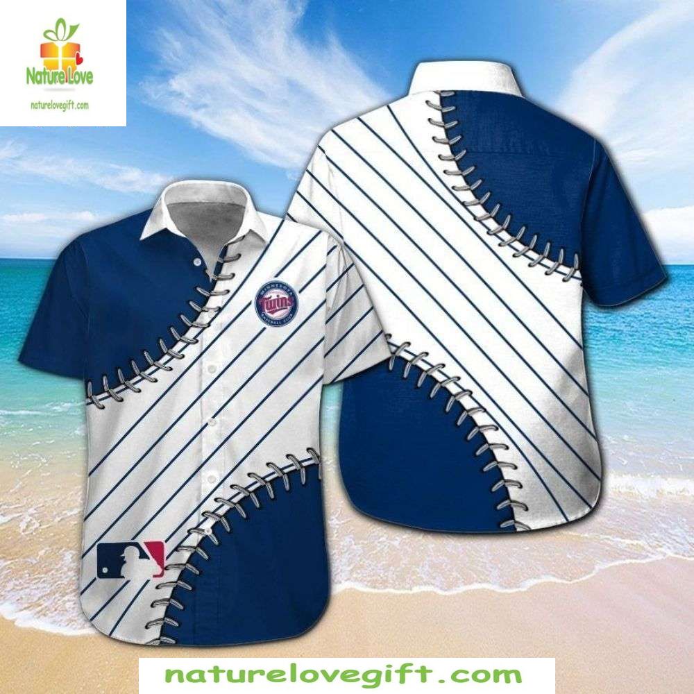 Minnesota Twins Hawaiian Shirt Stylish Baseball Apparel MLB