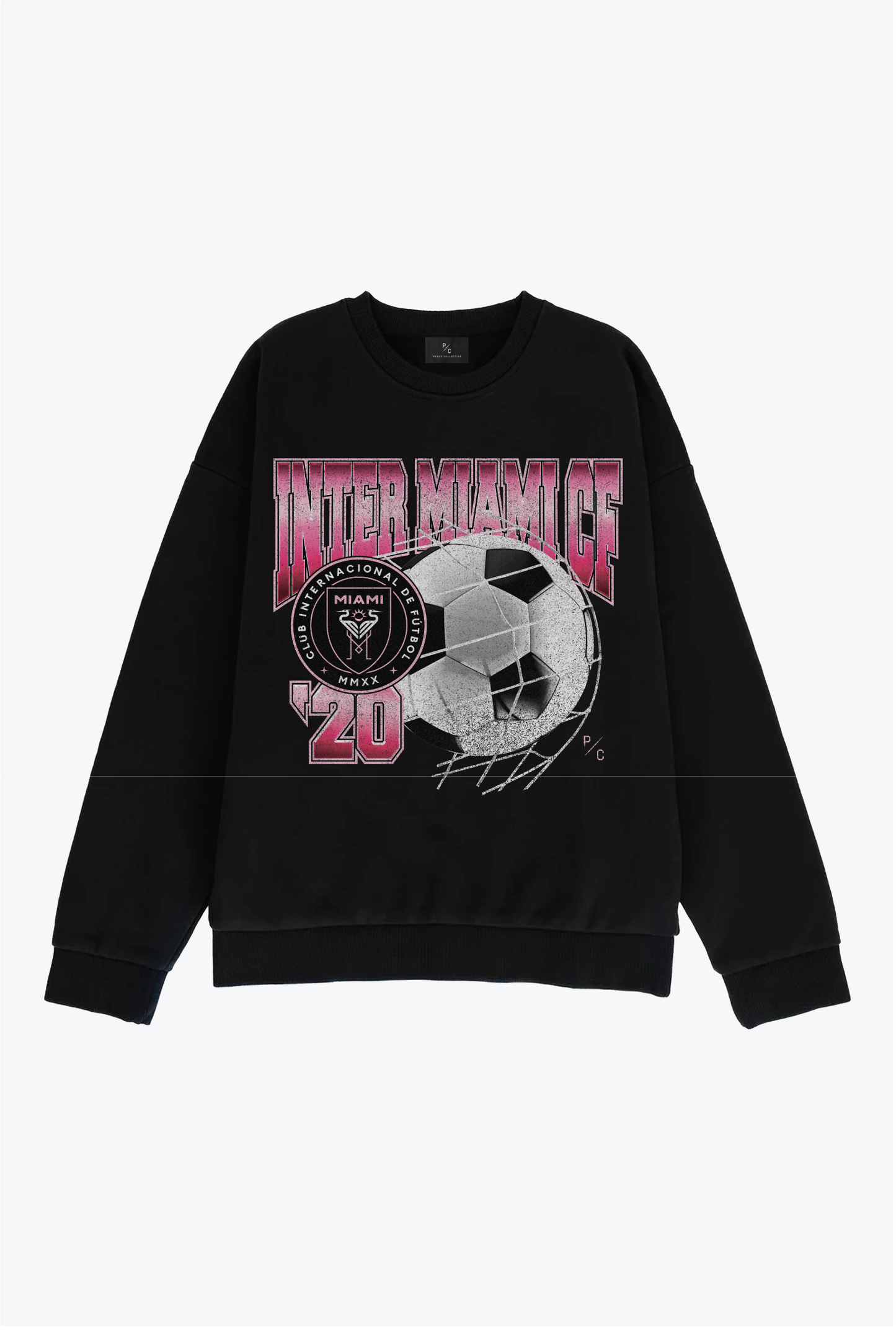 Inter Miami Vintage Goal SuperHeavyÃ¢â€žÂ¢Ã¯Â¸Â Crewneck - Black