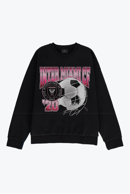 Inter Miami Vintage Goal SuperHeavyÃ¢â€žÂ¢Ã¯Â¸Â Crewneck - Black