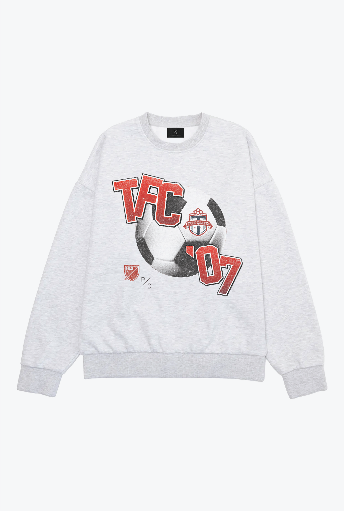 Toronto FC Vintage Footy SuperHeavyÃ¢â€žÂ¢Ã¯Â¸Â Crewneck - Ash