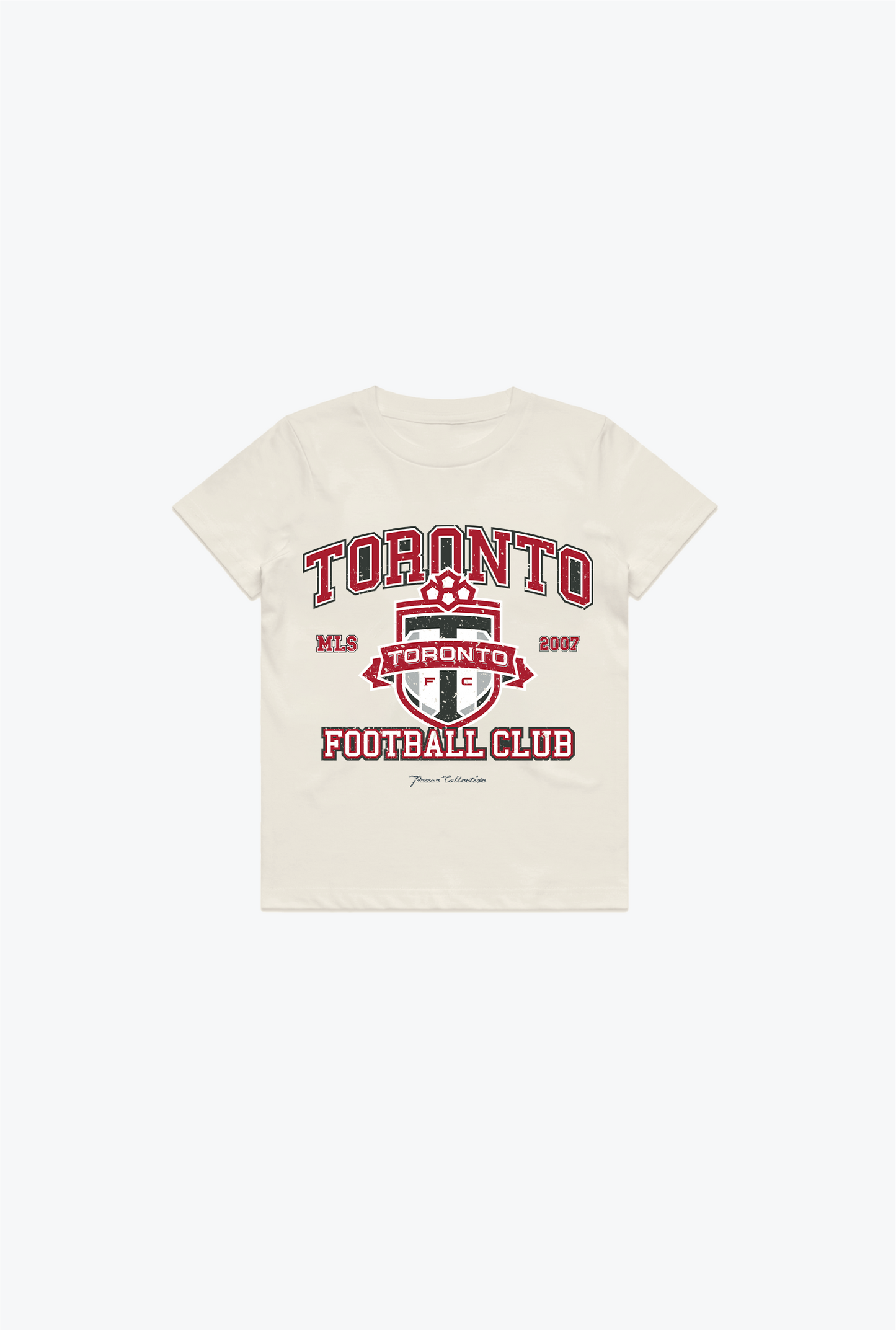Toronto FC Vintage Washed Kids T-Shirt - Ivory