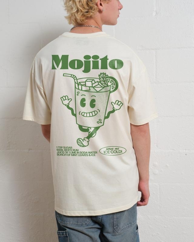 MOJITO T-SHIRT, Men Summer Fashion Cotton, Cotton Menswear, S to 3XL Soft Top Hoodie, Sweatshirt | InkThreadWorks.com