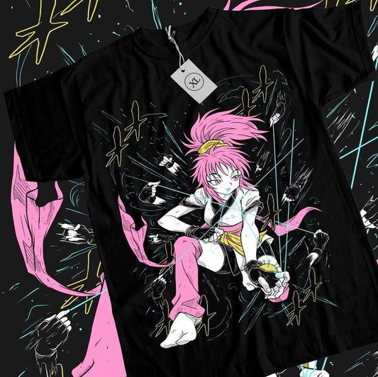 Machi Komachine T-Shirt S-4XL Hunter X Hunter Hisoka Gon Killua Black Shirt Tshirt S-4XL Hoodie, Sweatshirt
