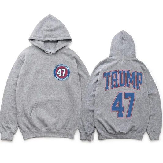 Make America Trump Again Hoodie, Trump 47 Hoodie, Trump 2024, Republican Gift, 47th President Trump, Election Hoodie,...
