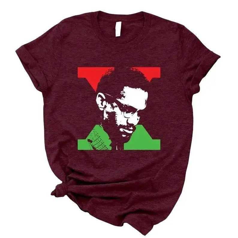 Malcom X T-shirt,sweatshirt,hoodie, Black History Month Hoodie, Black Lives Matter Long Sleeve, Black Teacher Shirt, Unique Holiday Gift, Gifts for Mom, sweatshirt hot trend 2025